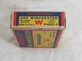 Winchester Box Of 405 W.C.F. For The 1895 Rifles - 3 of 3