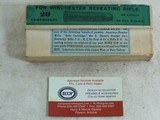Winchester Box Of 45-60 W.C.F. Shells For The Winchester 1876 Rifles