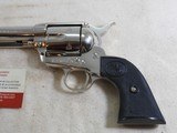 Colt Single Action Army Second Generation Full Nickle Finish New In Stage Coach Box - 8 of 19