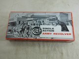 Colt Single Action Army Second Generation Full Nickle Finish New In Stage Coach Box - 3 of 19