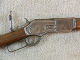 Winchester Model 1876 Rifle With Special Sights And Original Winchester Box Of Shells - 4 of 17