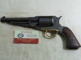 Remington New Model Cap & Ball Navy Converted To Shoot The 38 Long Rim Fire Cartridge - 1 of 5