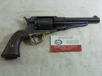 Remington New Model Cap & Ball Navy Converted To Shoot The 38 Long Rim Fire Cartridge - Image 2 of 5