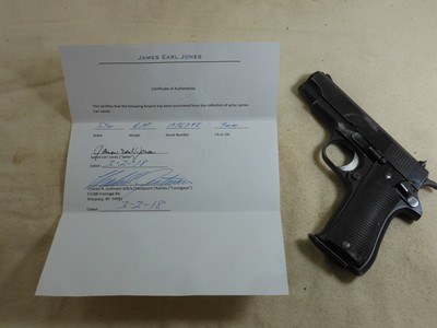 Spanish Star Pistol Model BM That Belonged To The Actor James Earl Jones Of Star Wars Fame - Image 2 of 6