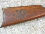 Winchester Model 1894 Rifle In Take Down 32 Winchester Special With Very Nice Monogram On Stock - 3 of 14