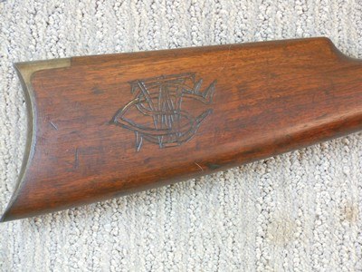 Winchester Model 1894 Rifle In Take Down 32 Winchester Special With Very Nice Monogram On Stock - Image 3 of 14