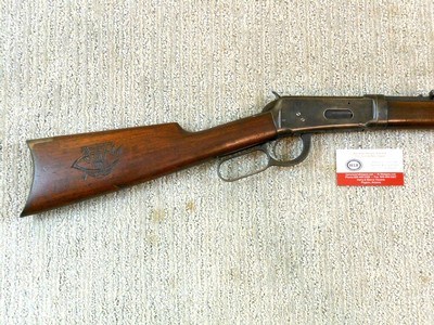 Winchester Model 1894 Rifle In Take Down 32 Winchester Special With Very Nice Monogram On Stock - Image 4 of 14