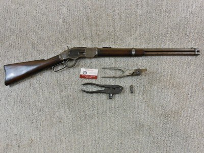 Winchester Model 1873 Carbine in 44 W.C.F. With Old Refinish