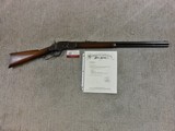 Winchester Model 1873 Rifle In 38 W.C.F. With A Factory Letter