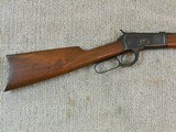 Winchester Model 1892 Rifle With Old Refinish In 38 W.C.F. First Year Production - 3 of 13