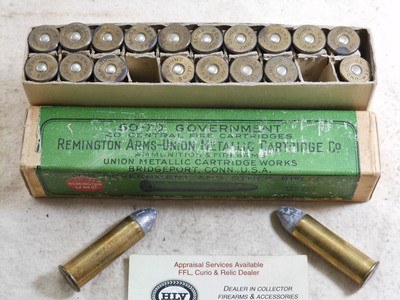Remington-Union Metallic Cartridge Co. 50-70 Government Full Box Minty Shells - Image 2 of 4
