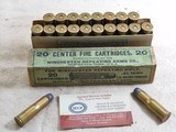 Winchester Full Early Centennial Box Of 45-75 W.C.F. Shells For The 1876 Rifles - 2 of 4
