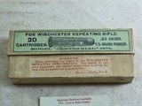 Winchester Full Early Centennial Box Of 45-75 W.C.F. Shells For The 1876 Rifles - 3 of 4