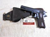 Springfield Armory 1914 Production Model 1911 Pistol With Model 1912 Holster In Original Condition - 2 of 25