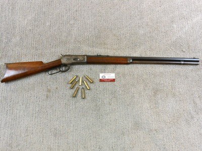 Winchester Model 1886 Rifle With Set Trigger Second Year Production