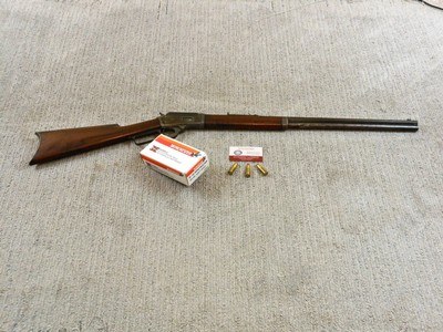 Marlin Model 1894 Rifle In 38 W.C.F. With A Octagonal Barrel