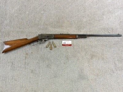 Marlin Model 1893 Rifle Marked For Black Powder In 32-40 With Special Features