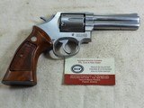 Smith & Wesson Model 681-2 Stainless Pistol In 357 Magnum In Almost New Condition - 5 of 13