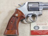 Smith & Wesson Model 681-2 Stainless Pistol In 357 Magnum In Almost New Condition - 7 of 13