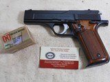 Benelli Model B76 Pistol In 9 m/m Parabellum In Near New Condition - Image 1 of 13