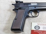 Browning Model 1935 High Power Pistol With Target Sights New In Box - 10 of 17