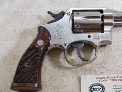 Smith & Wesson Model M&P Pre Model 10 In Rare Factory Nickel Finish In 38 Special - Image 7 of 15