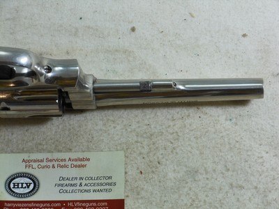 Smith & Wesson Model M&P Pre Model 10 In Rare Factory Nickel Finish In 38 Special - Image 13 of 15