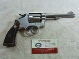 Smith & Wesson Model M&P Pre Model 10 In Rare Factory Nickel Finish In 38 Special - Image 5 of 15