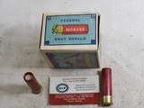 Federal Cartridge Co. 20 Gauge Early Monark Brand Shot Shell Box With Flying Mallard - 3 of 3