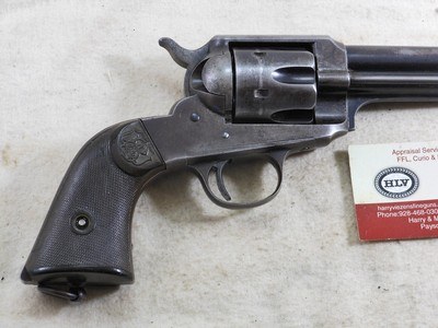 Remington Model 1890 Pistol With 5 1/2 Inch Barrel In Nice Original Condition - Image 7 of 13