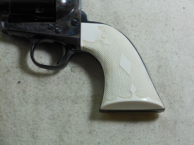 Colt Third Generation Custom Shop Black Powder Frame Store Keepers Model Special Barrel And Special Ivory Grips - Image 6 of 15