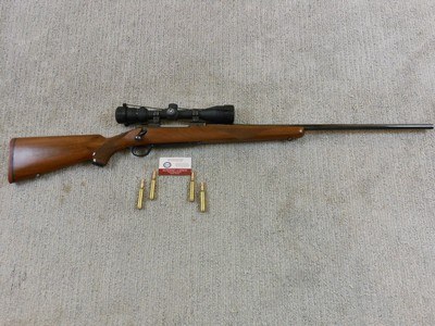 Ruger Model 77 Bolt Action Rifle In 7 m/m Remington Magnum With Scope Ammunition And New Reloading Brass - Image 1 of 15