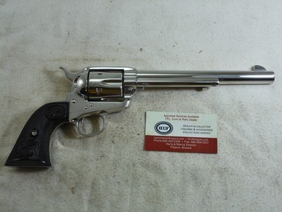Colt Third Generation Single Action Army In 38-40 W.C.F. With Nickel Finish New In Box - Image 7 of 17