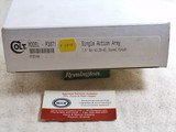 Colt Third Generation Single Action Army In 38-40 W.C.F. With Nickel Finish New In Box - Image 3 of 17