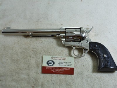 Colt Third Generation Single Action Army In 38-40 W.C.F. With Nickel Finish New In Box - Image 4 of 17
