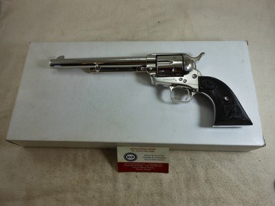 Colt Third Generation Single Action Army In 38-40 W.C.F. With Nickel Finish New In Box - Image 2 of 17
