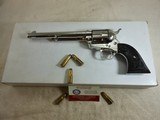 Colt Third Generation Single Action Army In 38-40 W.C.F. With Nickel Finish New In Box - Image 1 of 17