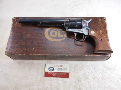 Colt First Year Of The Third Generation Single Action Army In 45 Colt With Original Box - Image 2 of 17