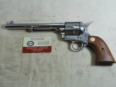 Colt Early Third Generation Single Action Army In 45 Colt With Full Nickel Finish - Image 2 of 15