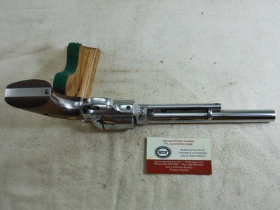 Colt Early Third Generation Single Action Army In 45 Colt With Full Nickel Finish - Image 12 of 15