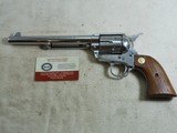 Colt Early Third Generation Single Action Army In 45 Colt With Full Nickel Finish - Image 2 of 15