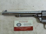 Colt Early Third Generation Single Action Army In 45 Colt With Full Nickel Finish - Image 3 of 15