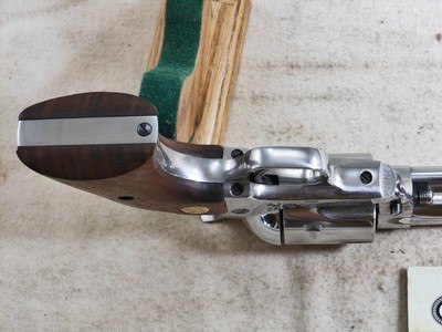 Colt Early Third Generation Single Action Army In 45 Colt With Full Nickel Finish - Image 14 of 15