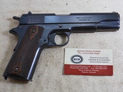 Colt Model 1911 Civilian Government Model 1920 Production In Very Fine Original Condition - Image 5 of 18