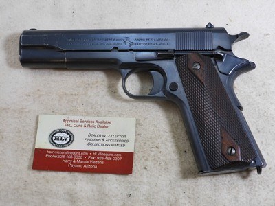 Colt Model 1911 Civilian Government Model 1920 Production In Very Fine Original Condition - Image 2 of 18