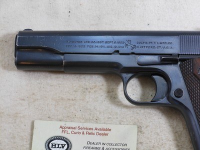 Colt Model 1911 Civilian Government Model 1920 Production In Very Fine Original Condition - Image 3 of 18