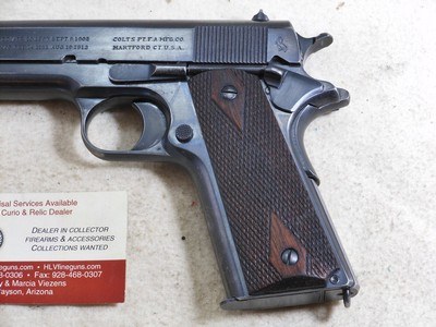 Colt Government Model 1911 Commercial Pistol 1917 Production In Very Fine Condition - Image 3 of 19
