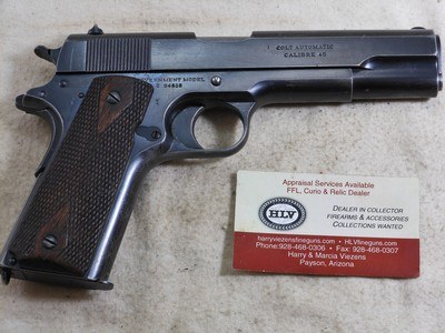 Colt Government Model 1911 Commercial Pistol 1917 Production In Very Fine Condition - Image 4 of 19