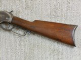 Whitney Arms Scharf Model Lever Action Rifle In 44 W.C.F. In Frontier Used Condition - 7 of 17