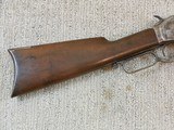 Whitney Arms Scharf Model Lever Action Rifle In 44 W.C.F. In Frontier Used Condition - 3 of 17